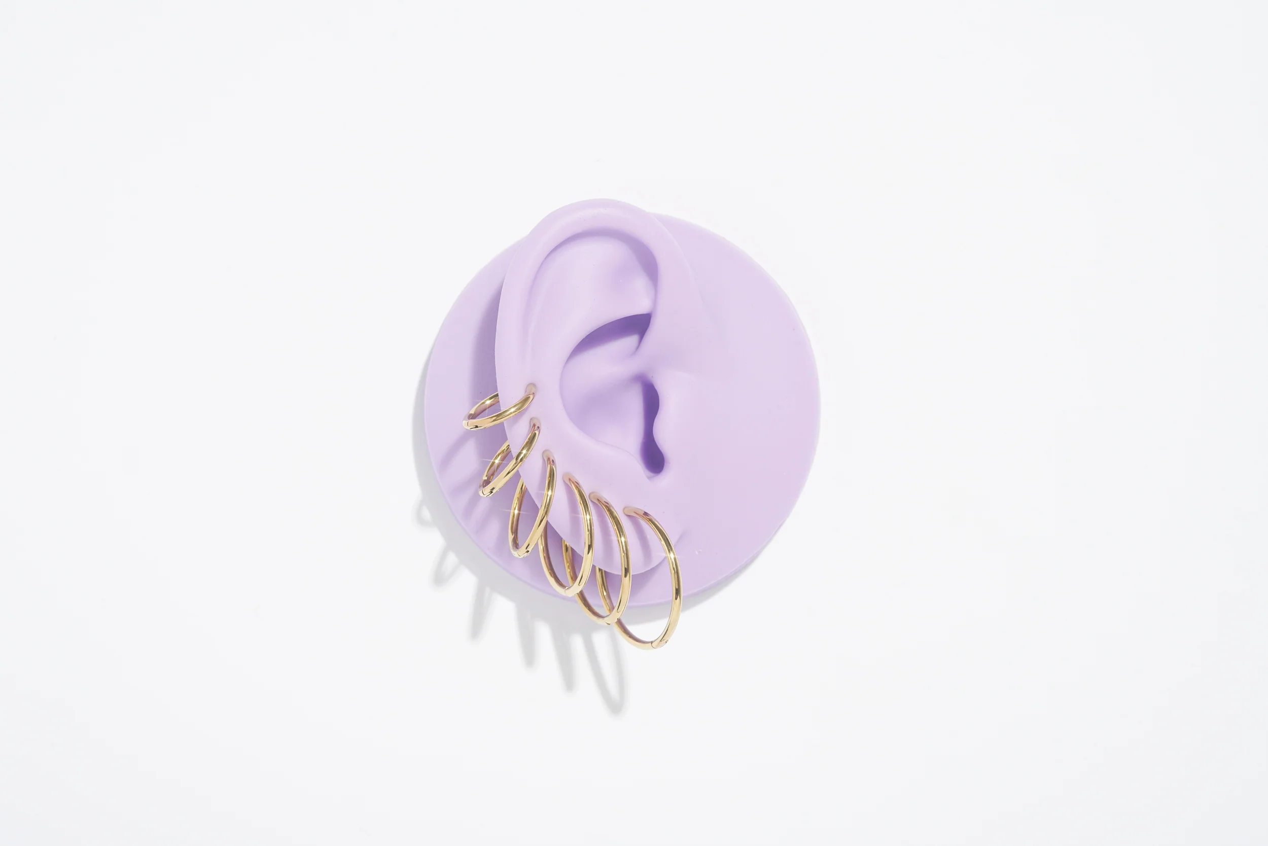 1.6mm Infinity Hoops (Pair) - Image 9