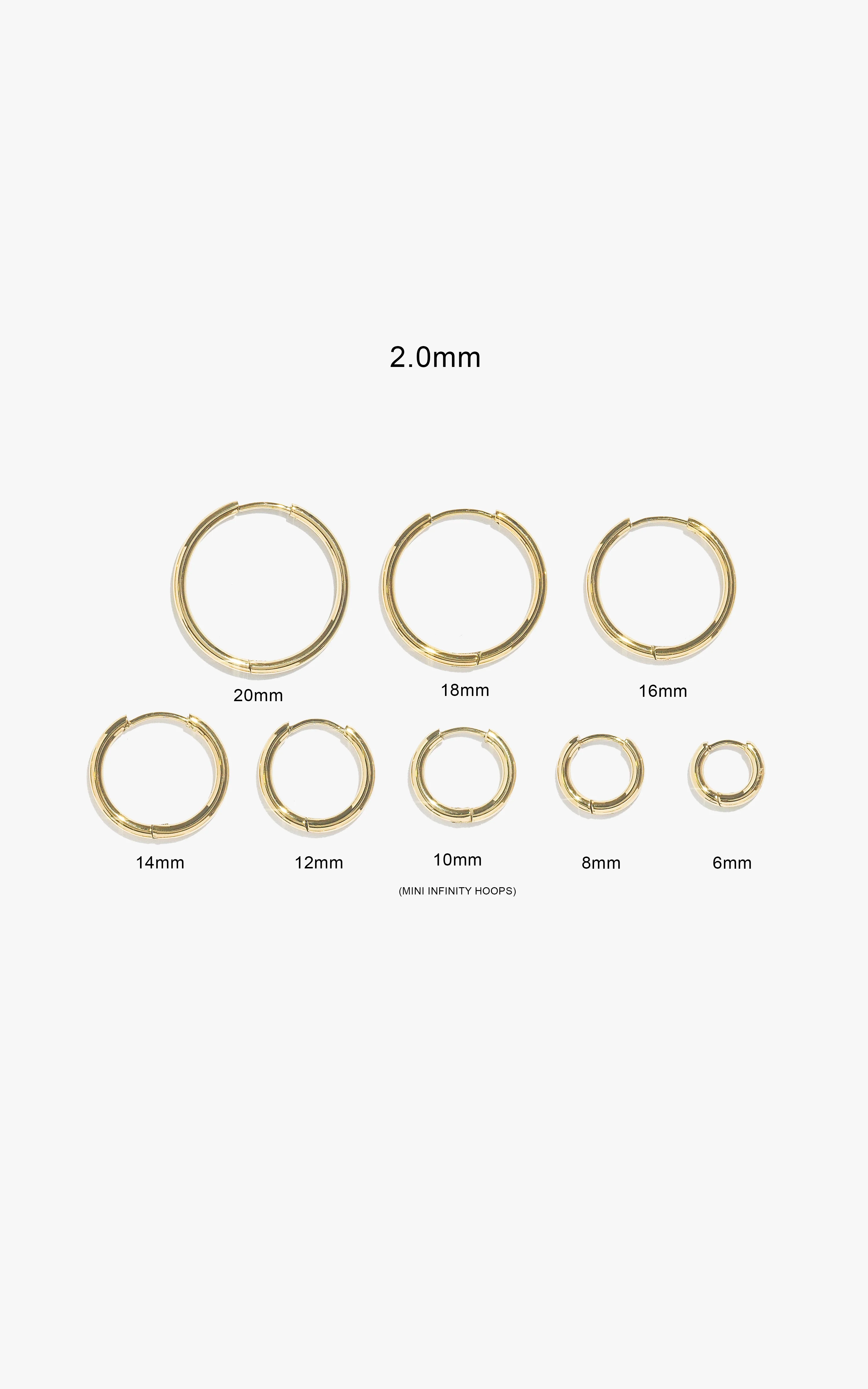 2.0mm Infinity Hoop (Single) - Image 3