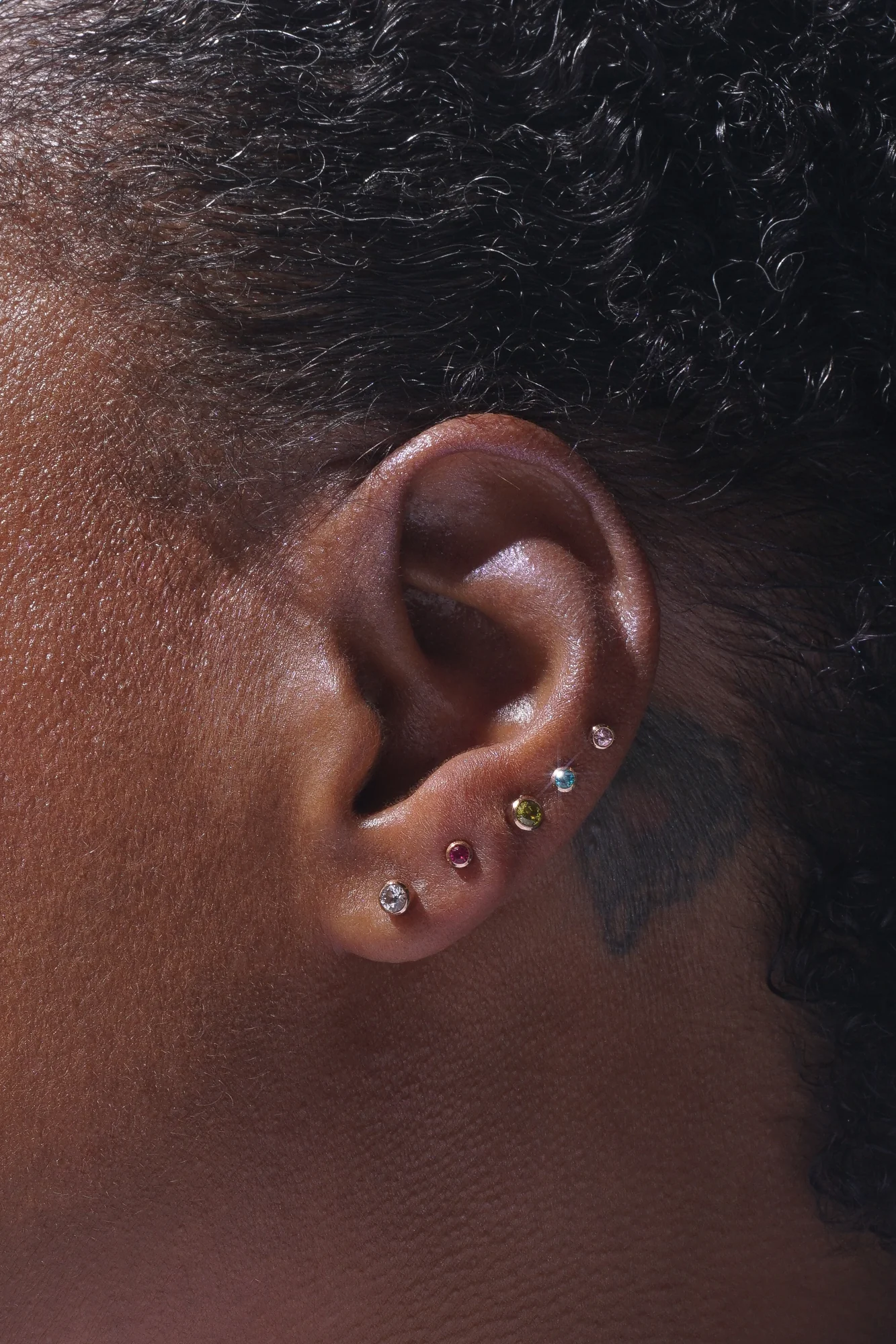 2mm Lonely Ruby Stud (Single) - Image 7
