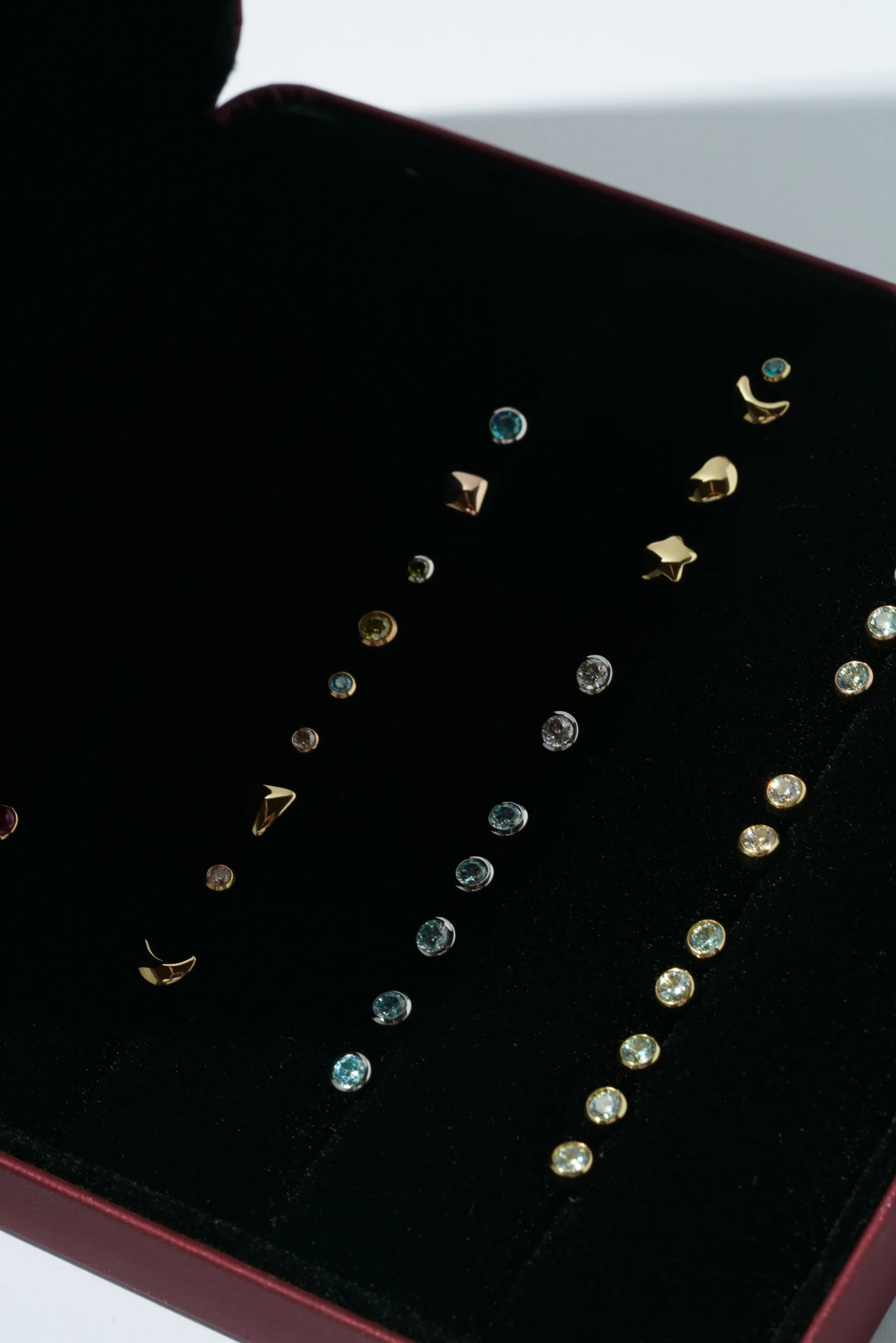 3mm Lonely Aquamarine Stud (Single) - Image 11