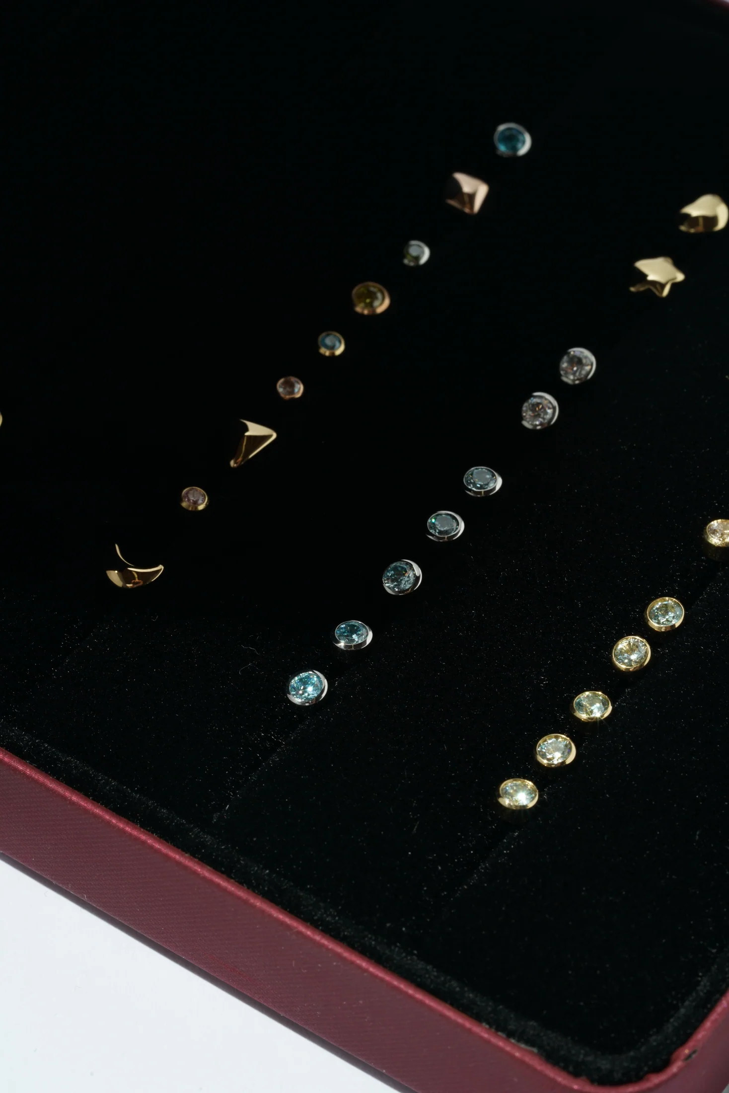 3mm Lonely Aquamarine Stud (Single) - Image 6
