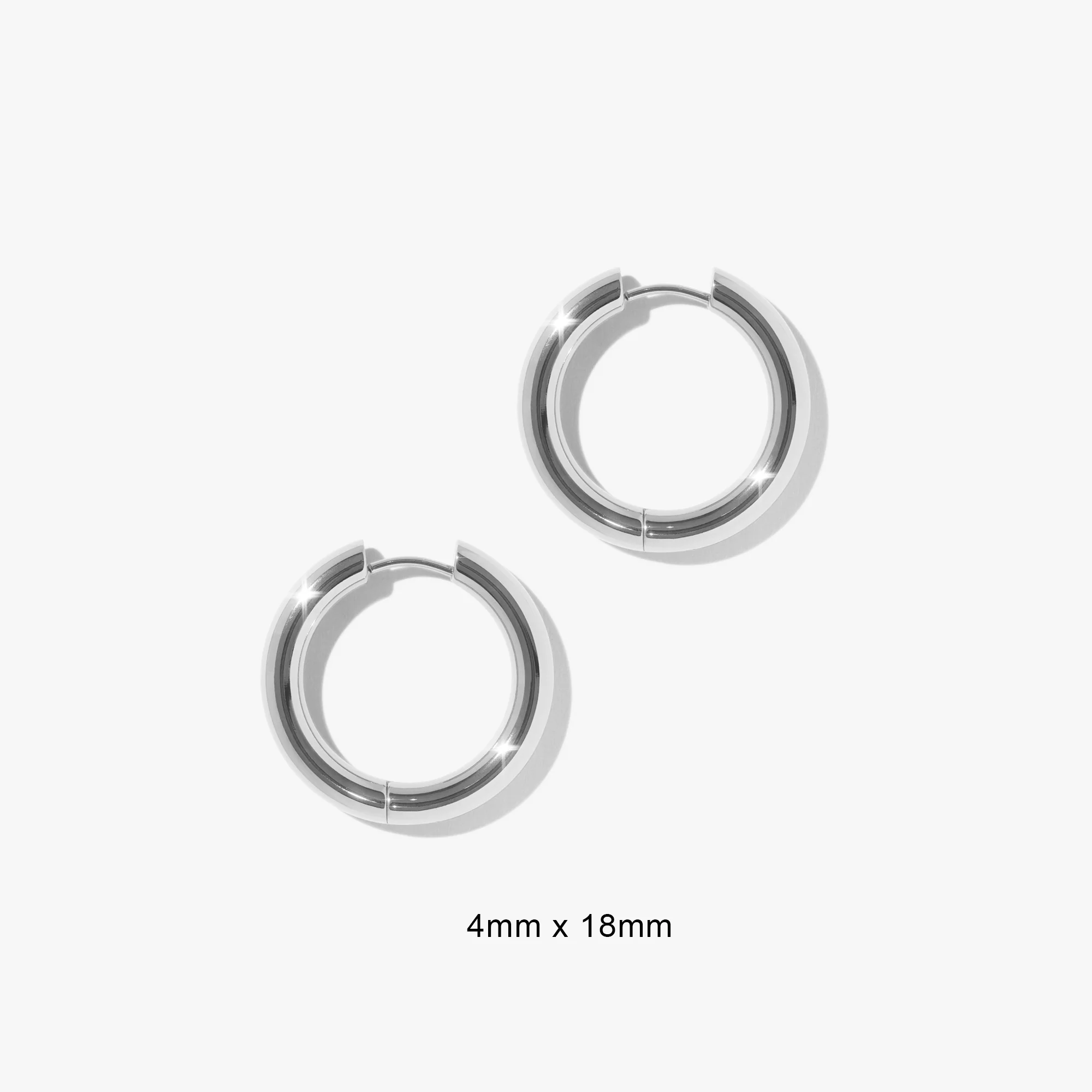4mm Infinity Hoops (Pair) - Image 12