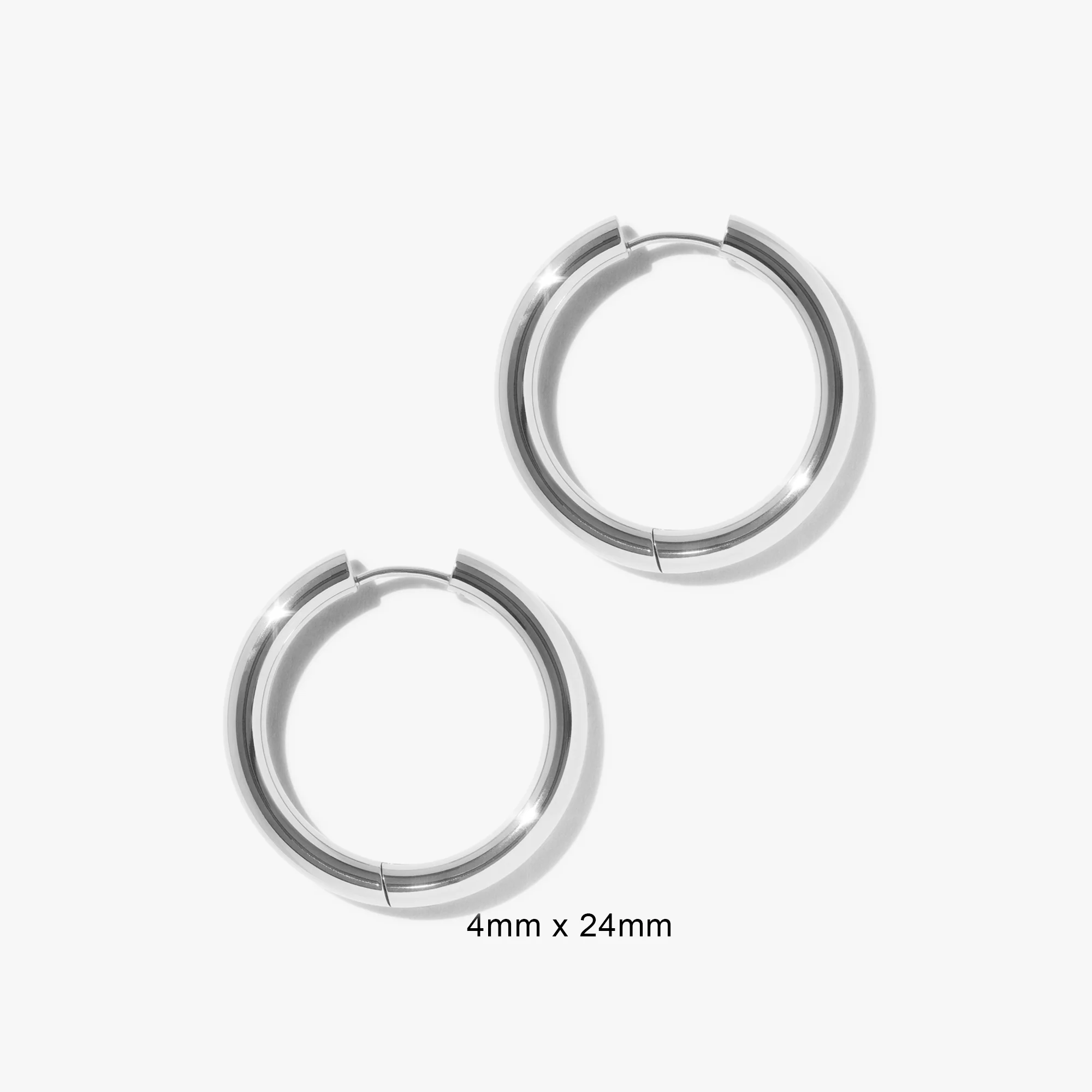 4mm Infinity Hoops (Pair) - Image 13