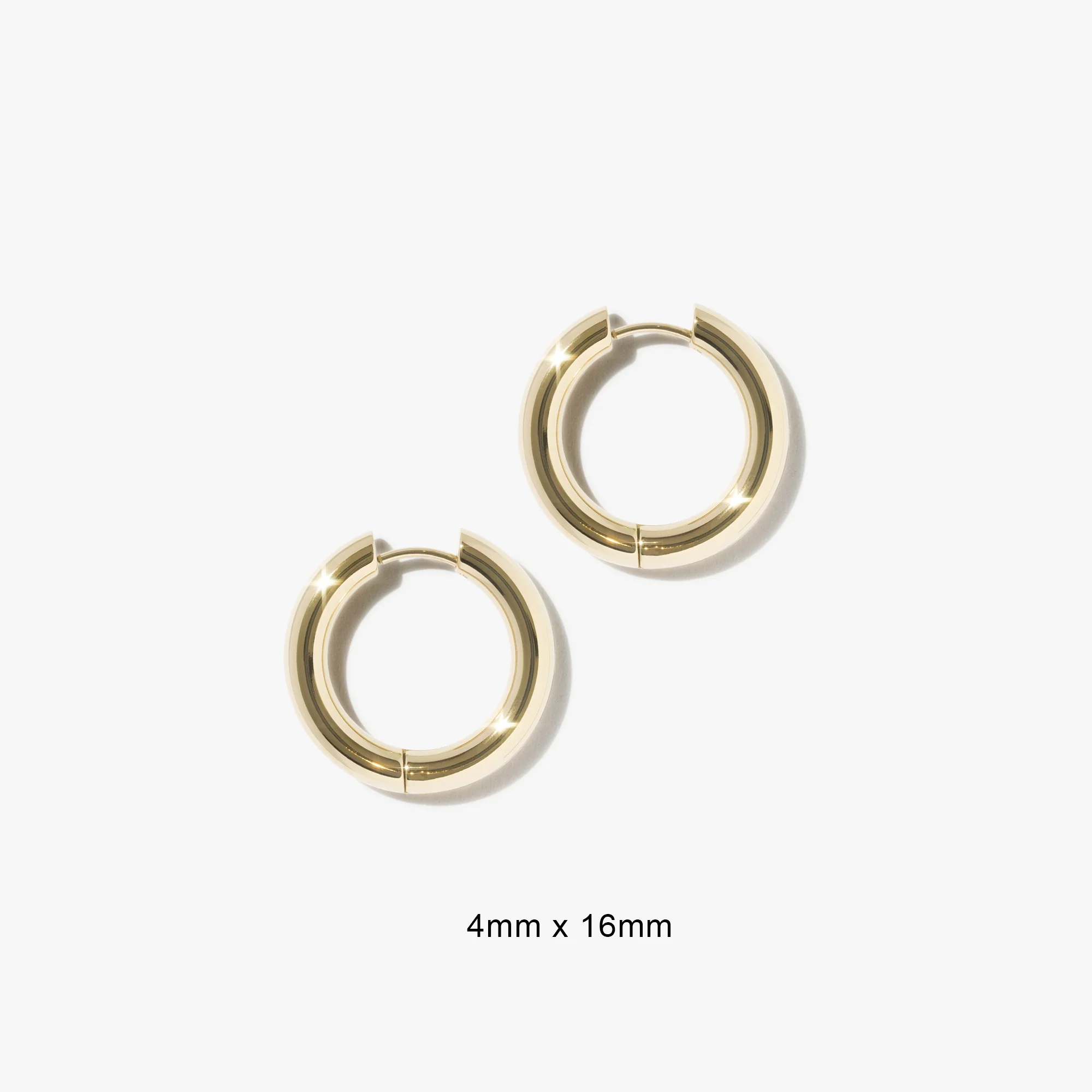4mm Infinity Hoops (Pair) - Image 4