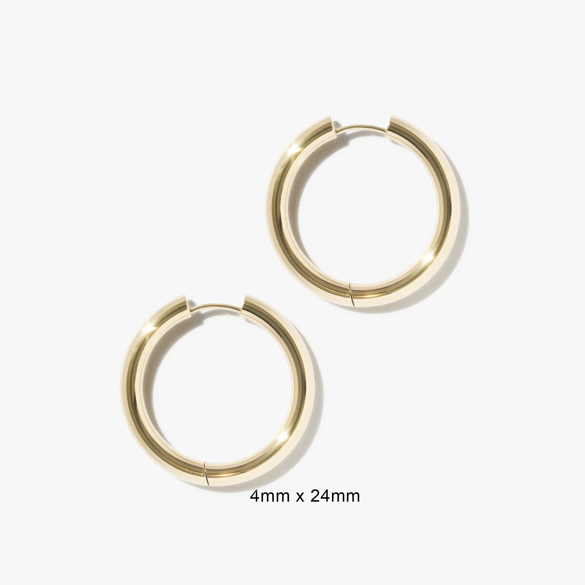 4mm Infinity Hoops (Pair) - Image 6