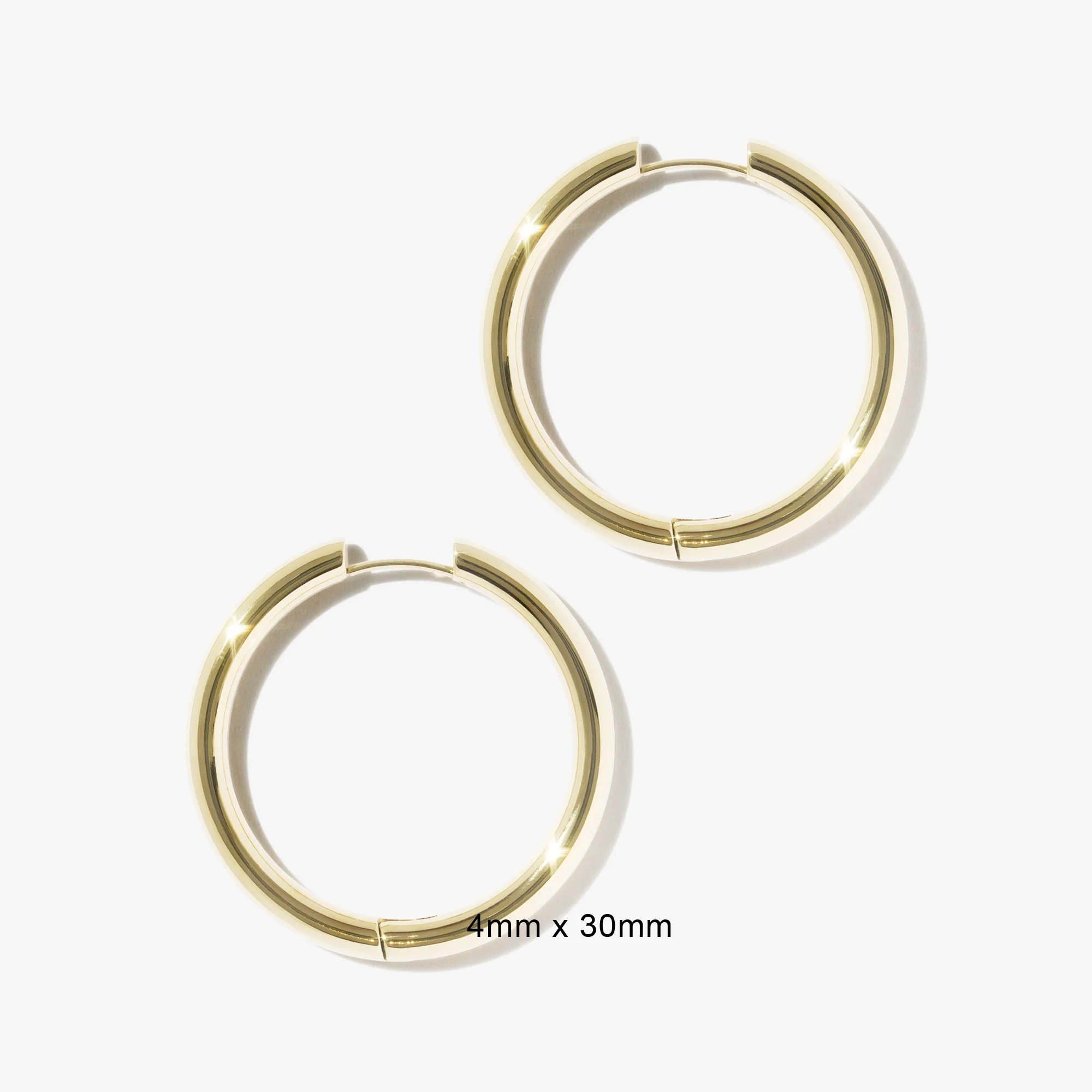 4mm Infinity Hoops (Pair) - Image 7