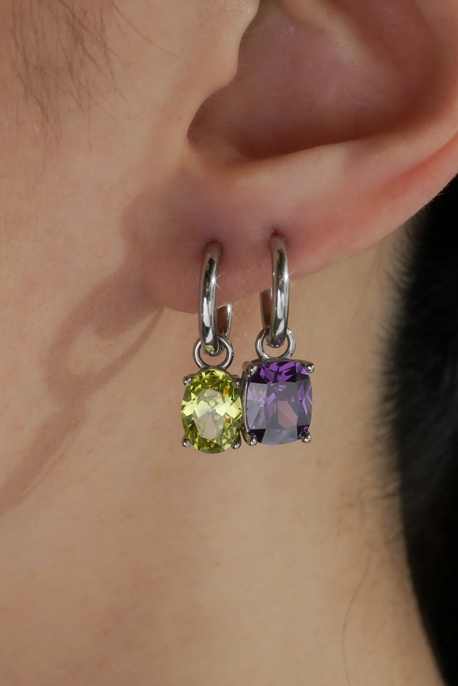 Amethyst Gemmy - Hypoallergenic Steel - Image 9