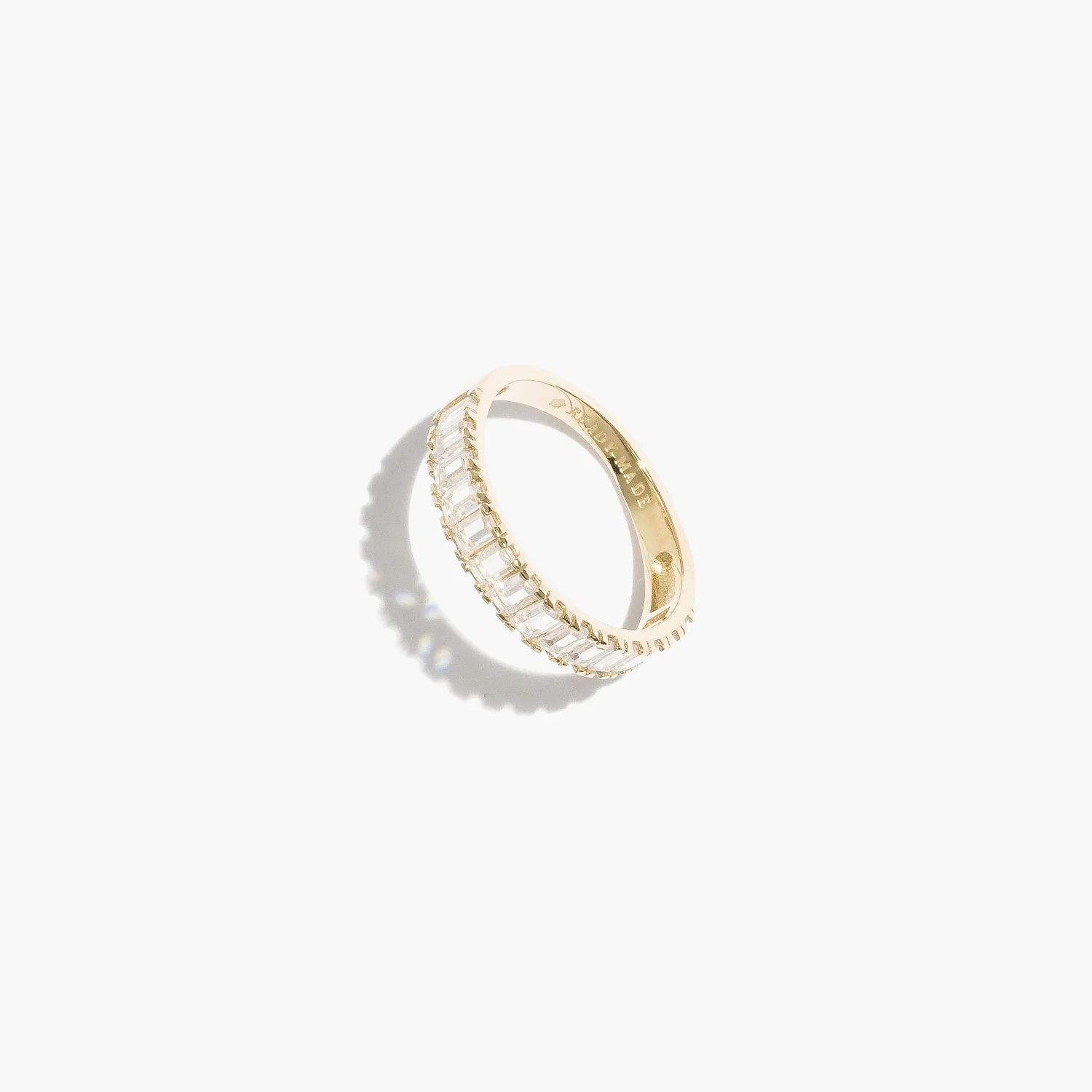 Baguette Ring - Hypoallergenic Steel