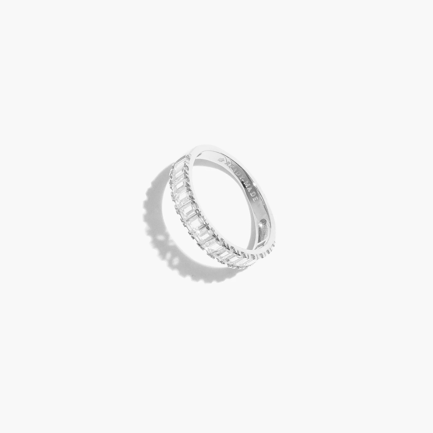 Baguette Ring - Hypoallergenic Steel - Image 2