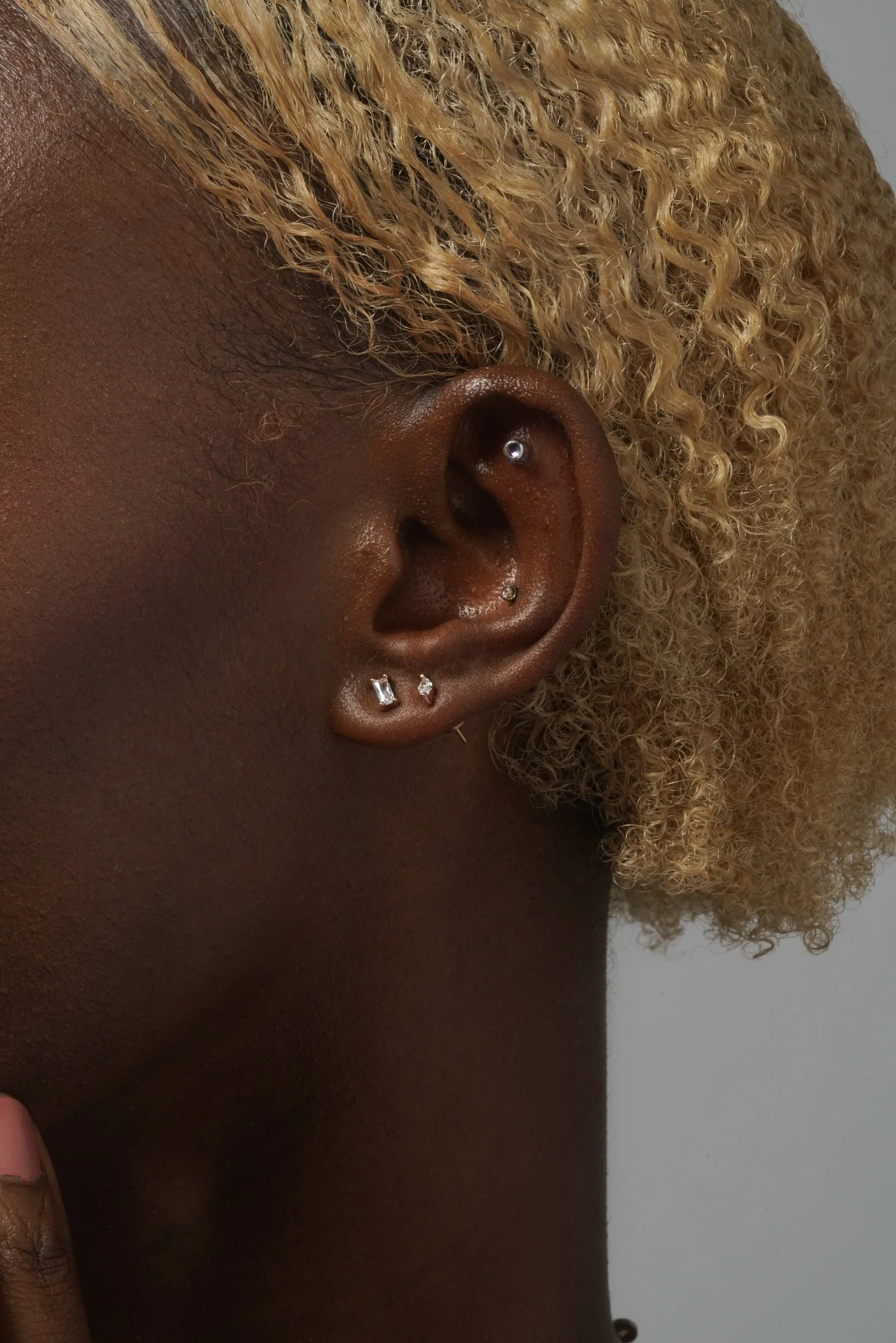 Baguette Studs (Pair) - Image 14