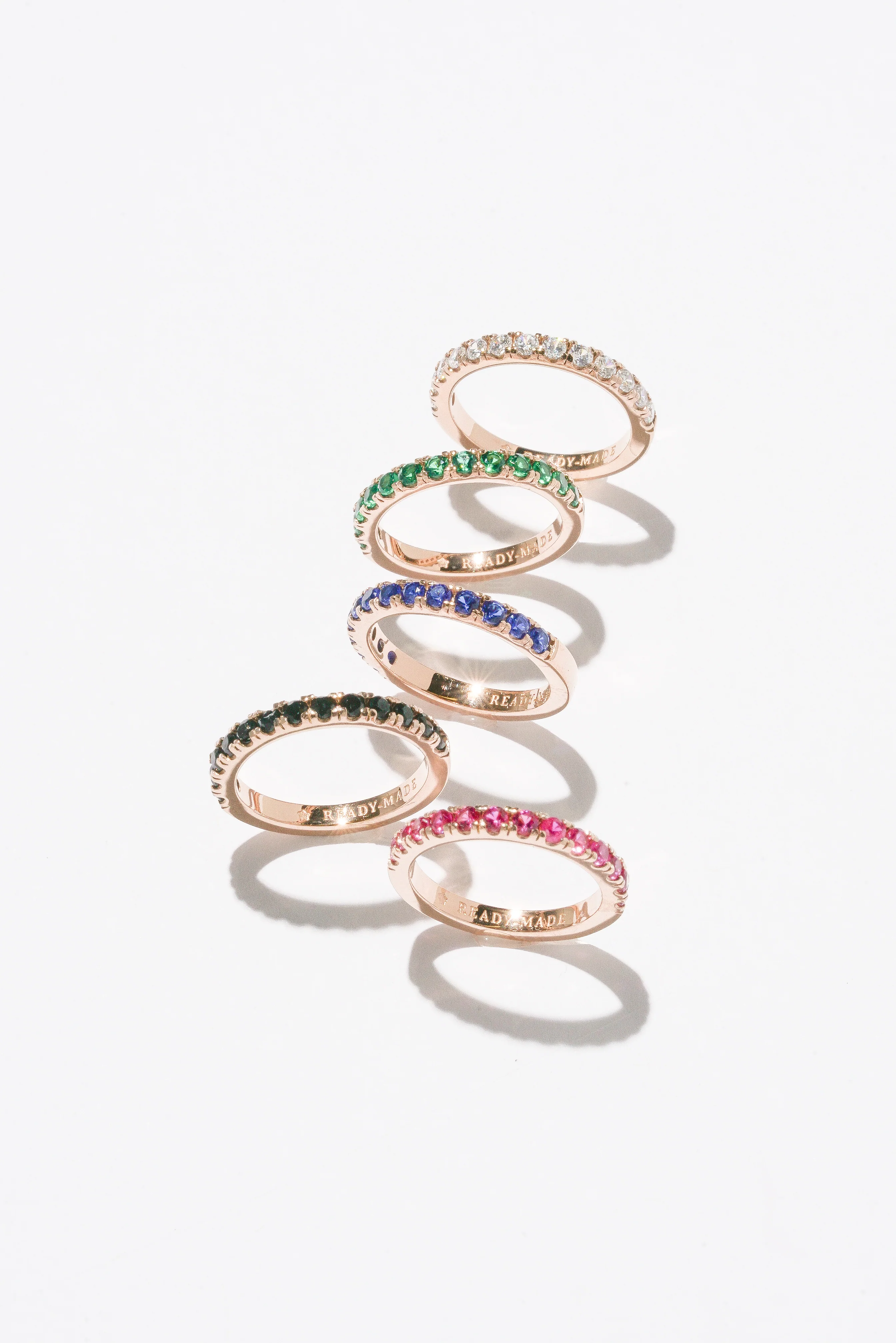 Black Diamante Satellite 2.0 Ring - Image 9