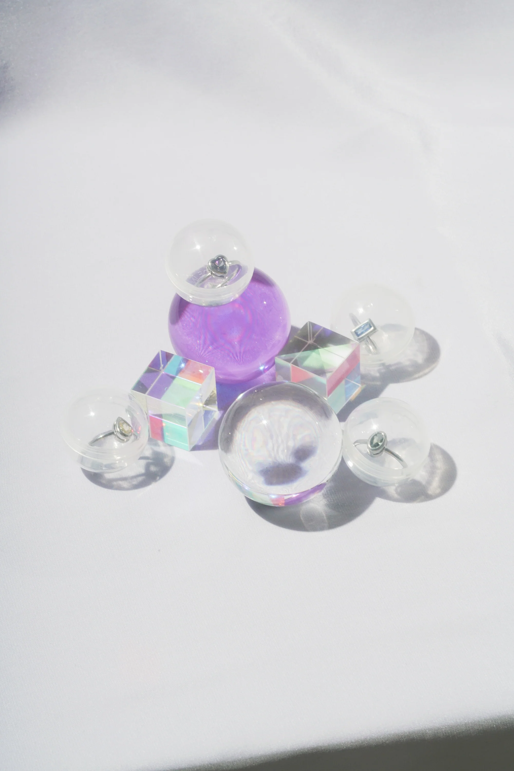 Canary Teardrop Bezel Ring - Image 10