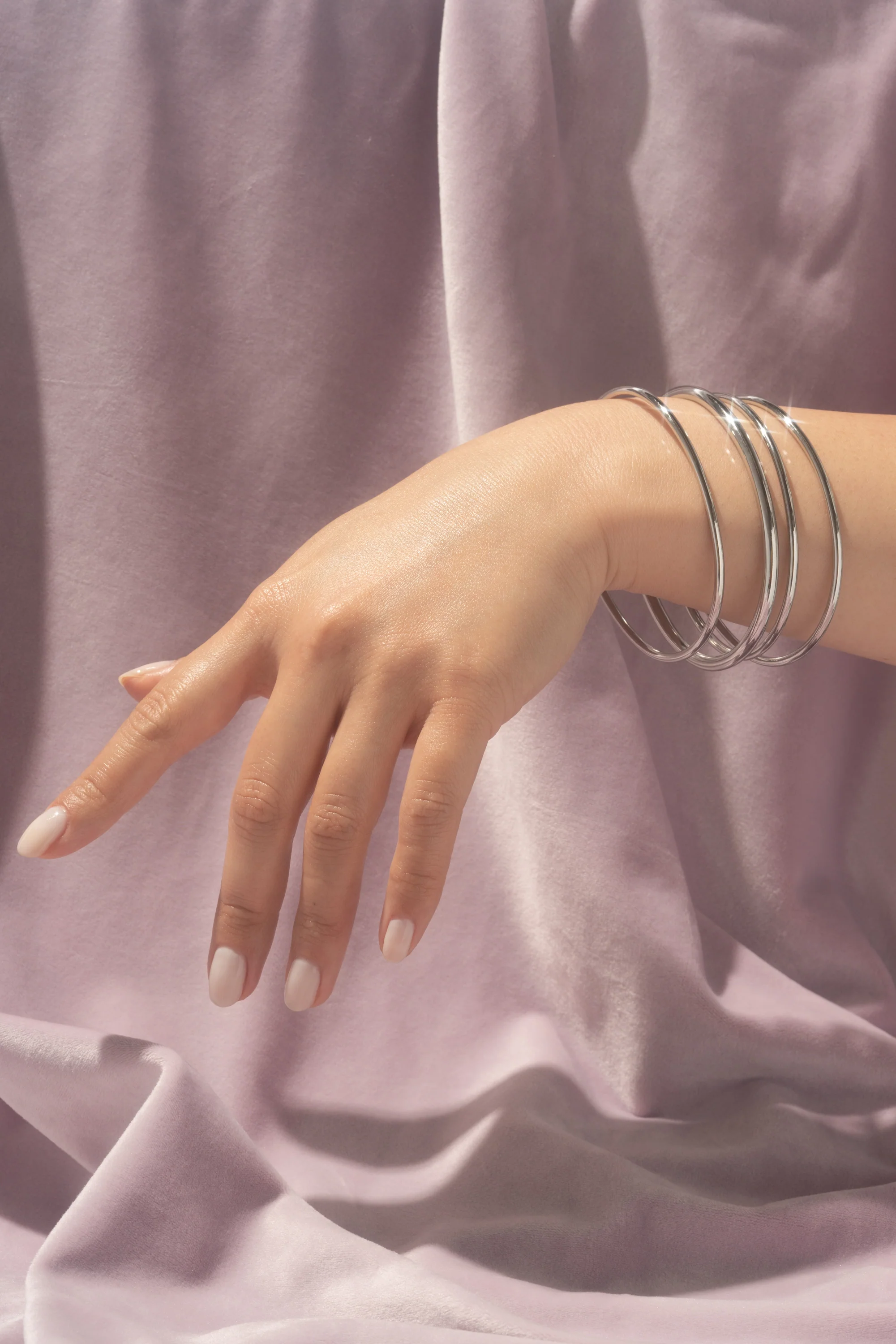 Chunky Bangle - Hypoallergenic Steel - Image 4