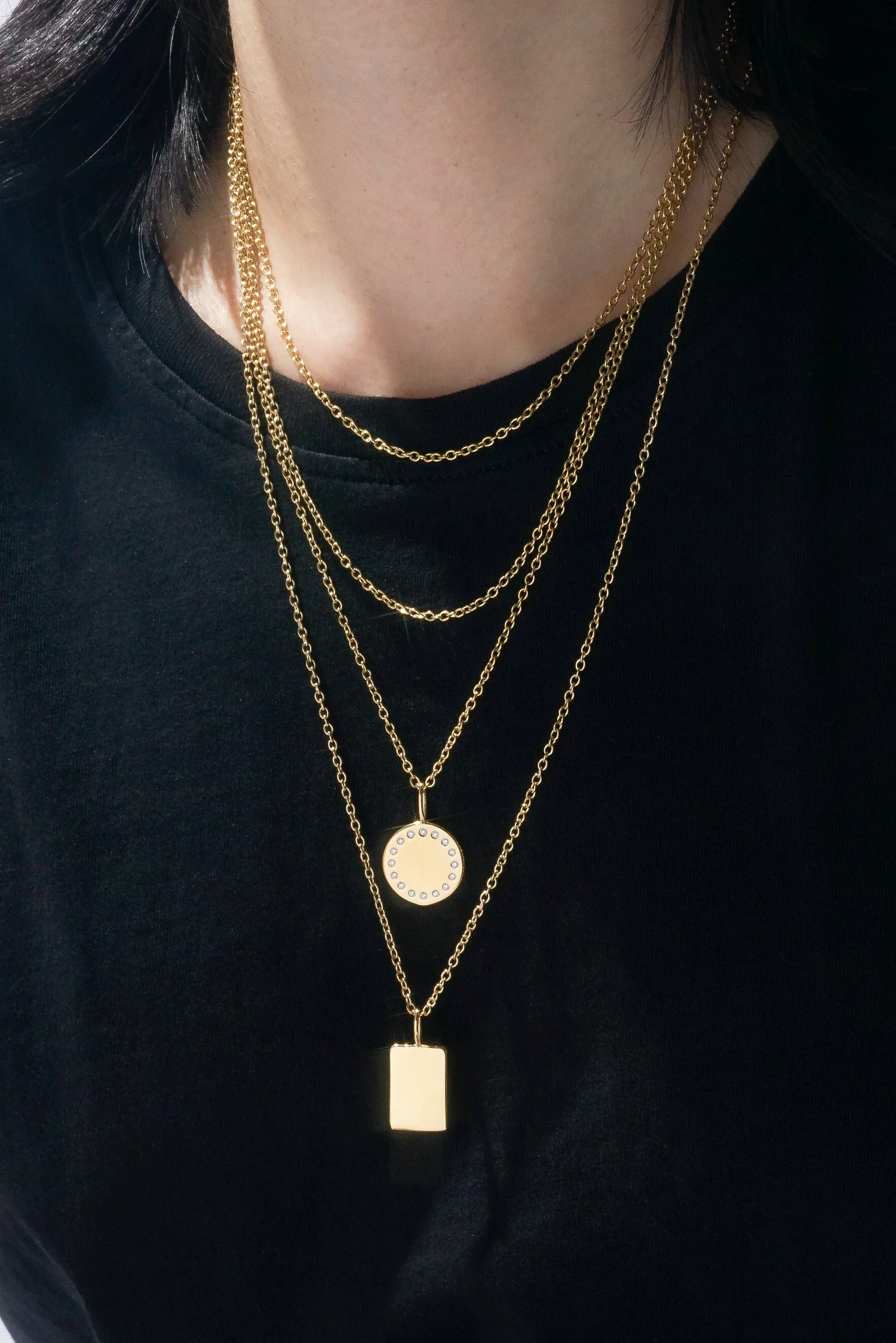 Diamante UFO Circle Pendant - Image 12