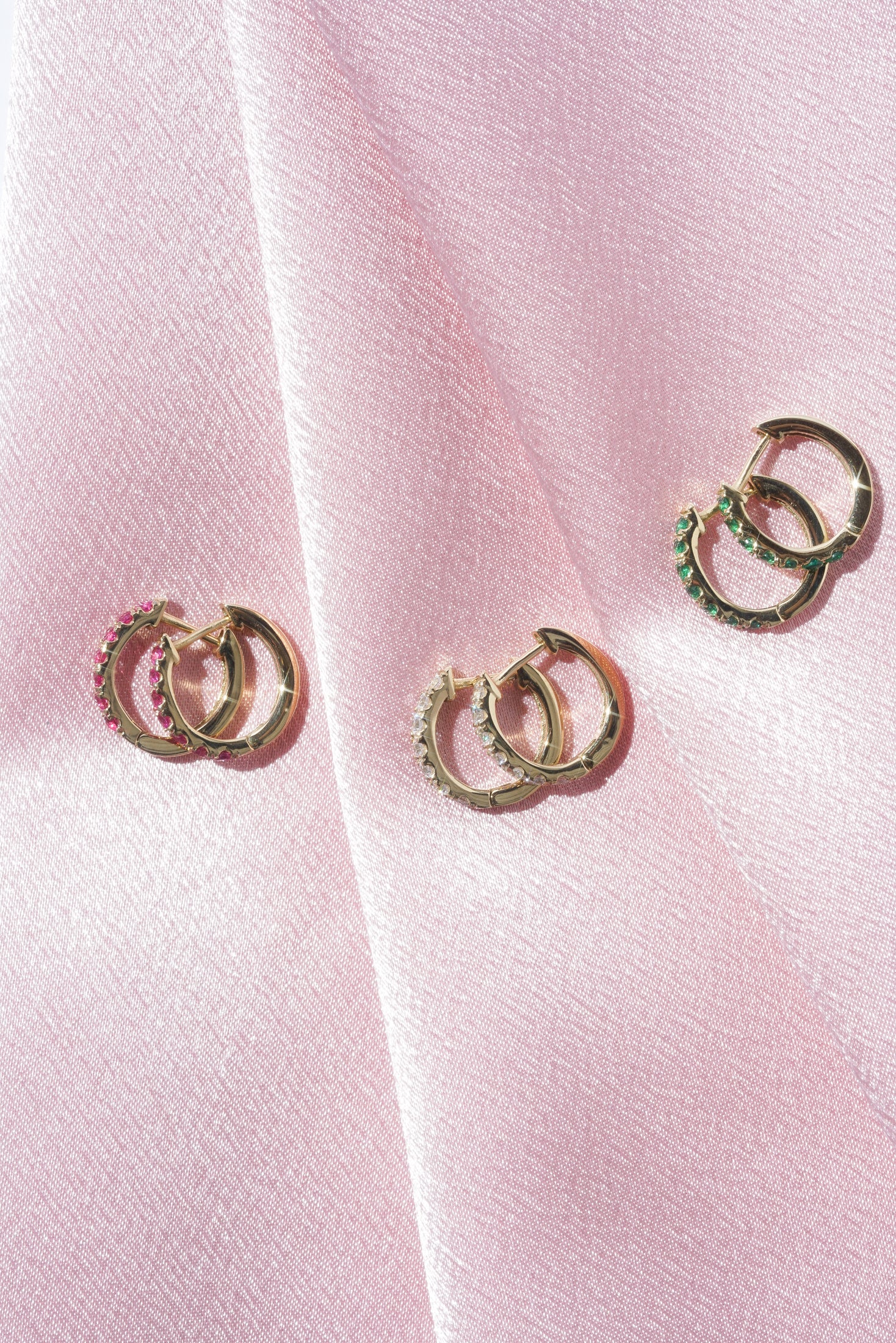 Emerald Satellite Huggies (Pair) - Image 7