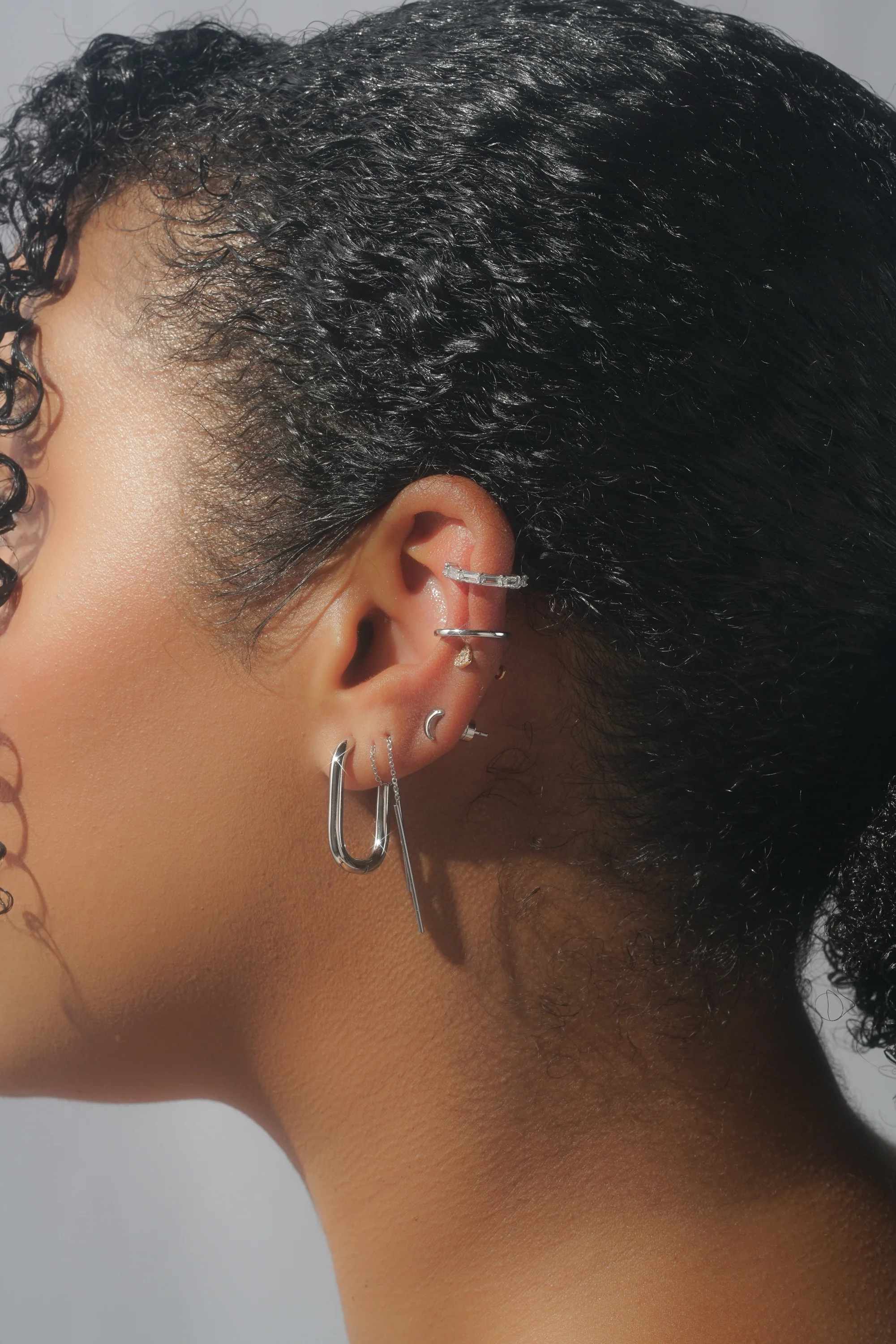 Extra Long Threader Earring (Single) - Image 12