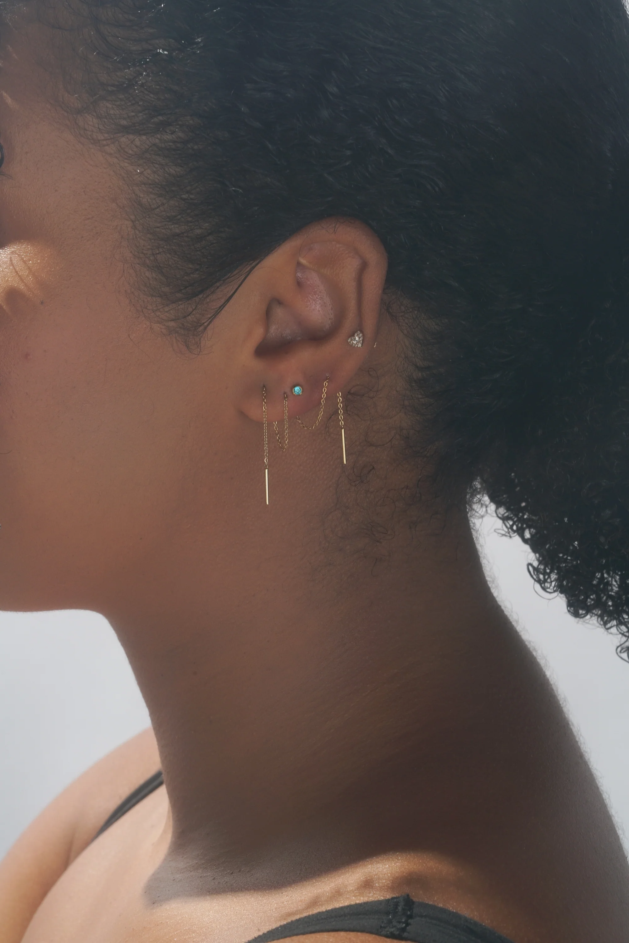 Extra Long Threader Earrings (Pair) - Image 8