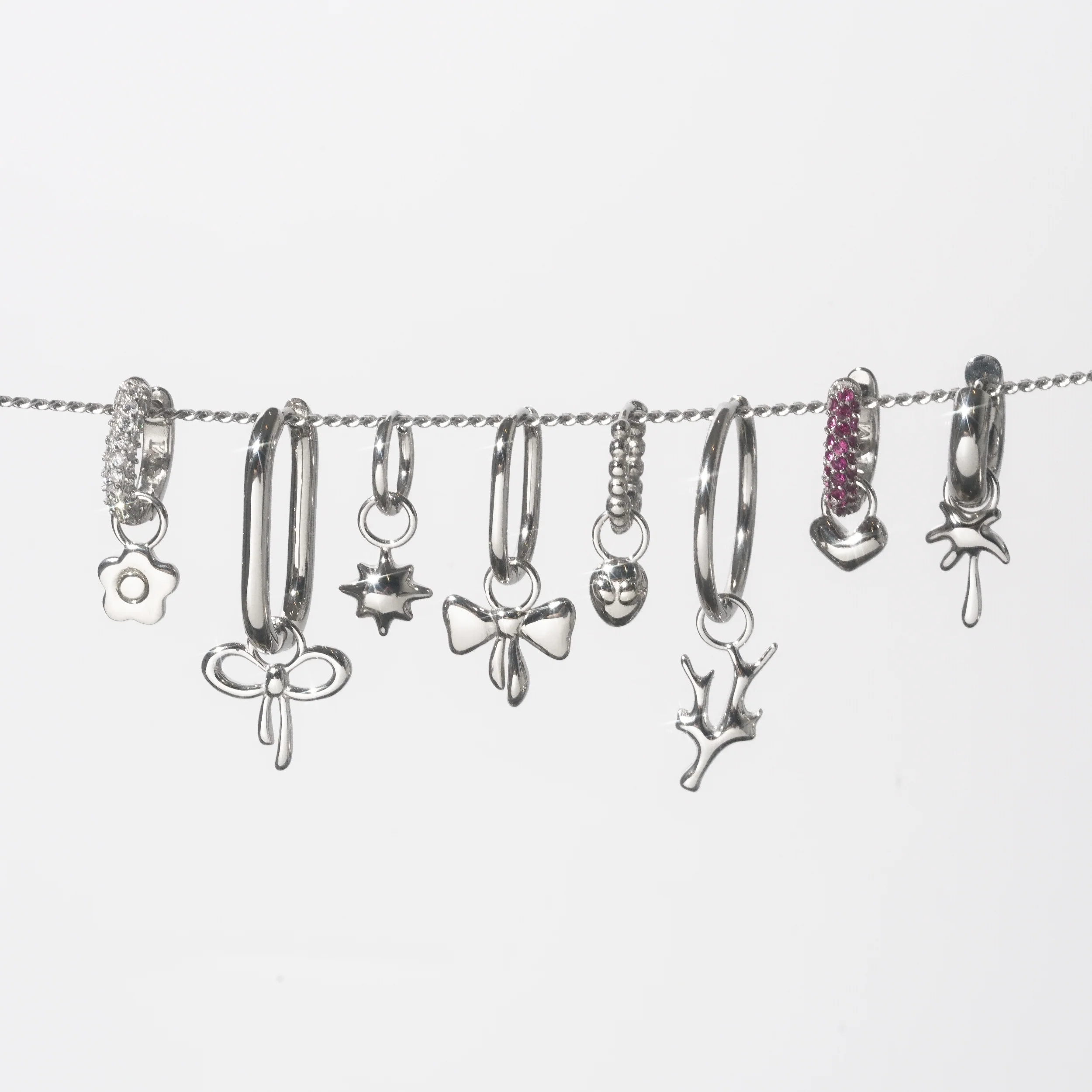 Flower Earring Charm - (Single) - Image 4