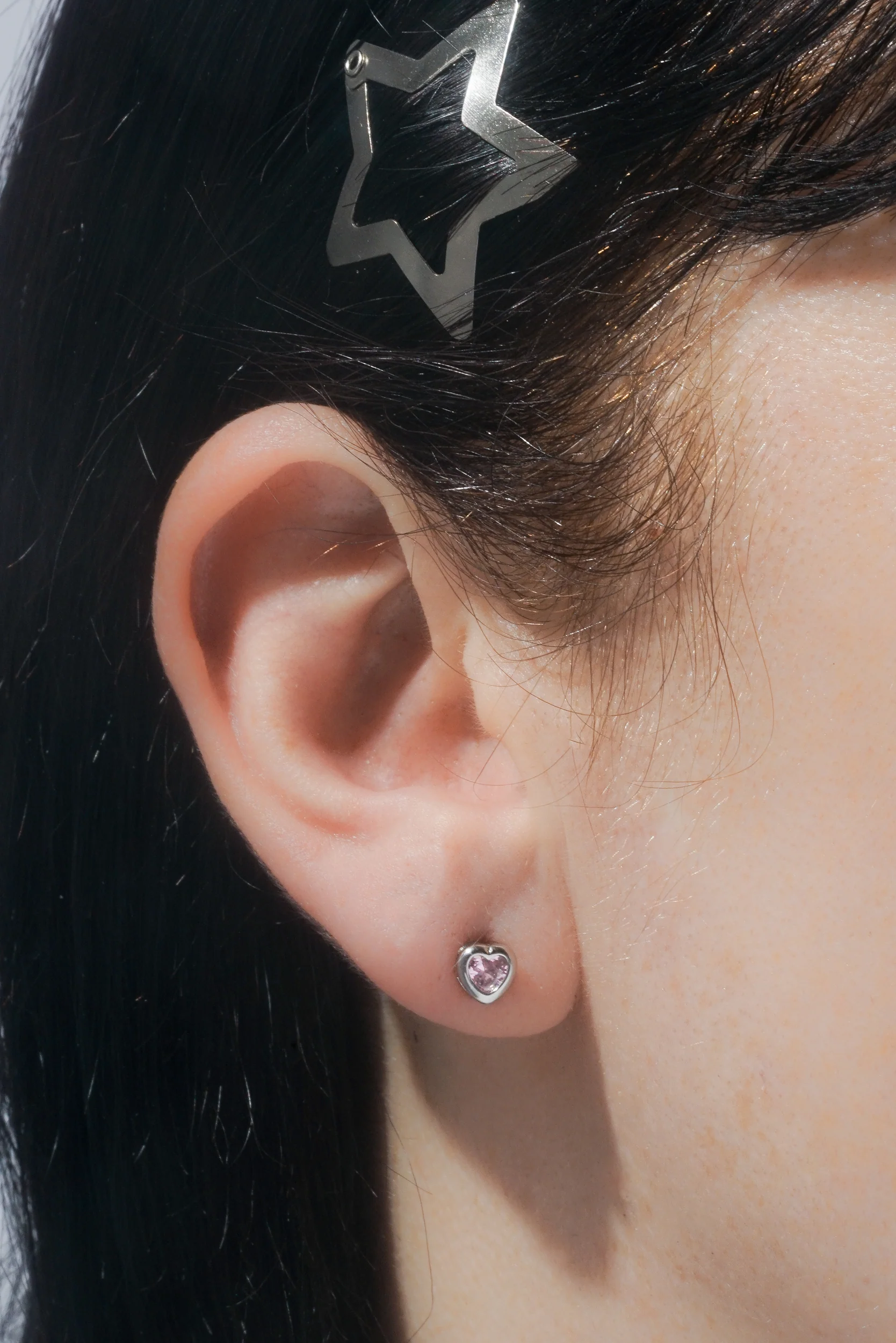 Heart Bezel Studs (Pair) - Image 9