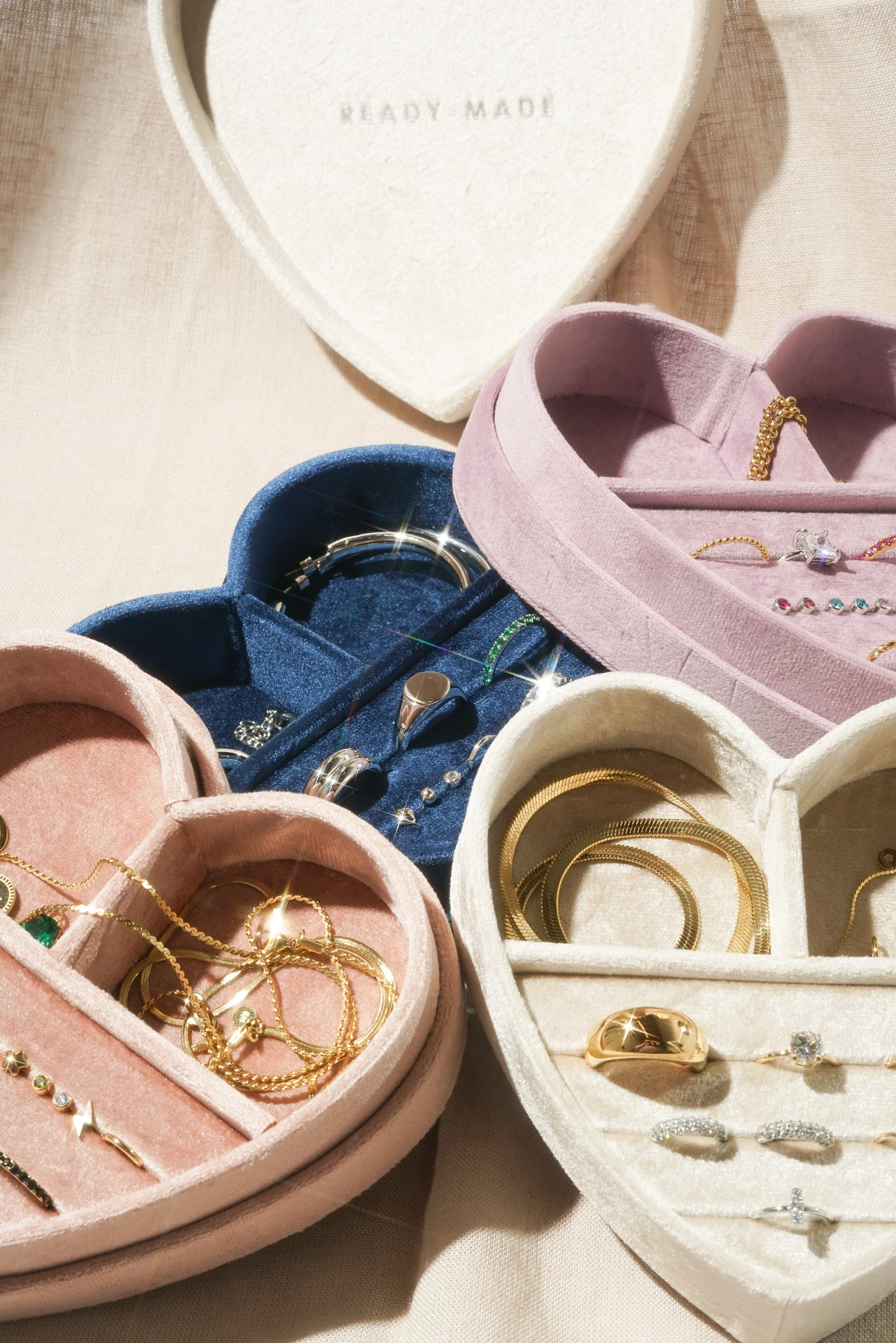 Heart Jewelry Box With Lid - Taro - Image 9