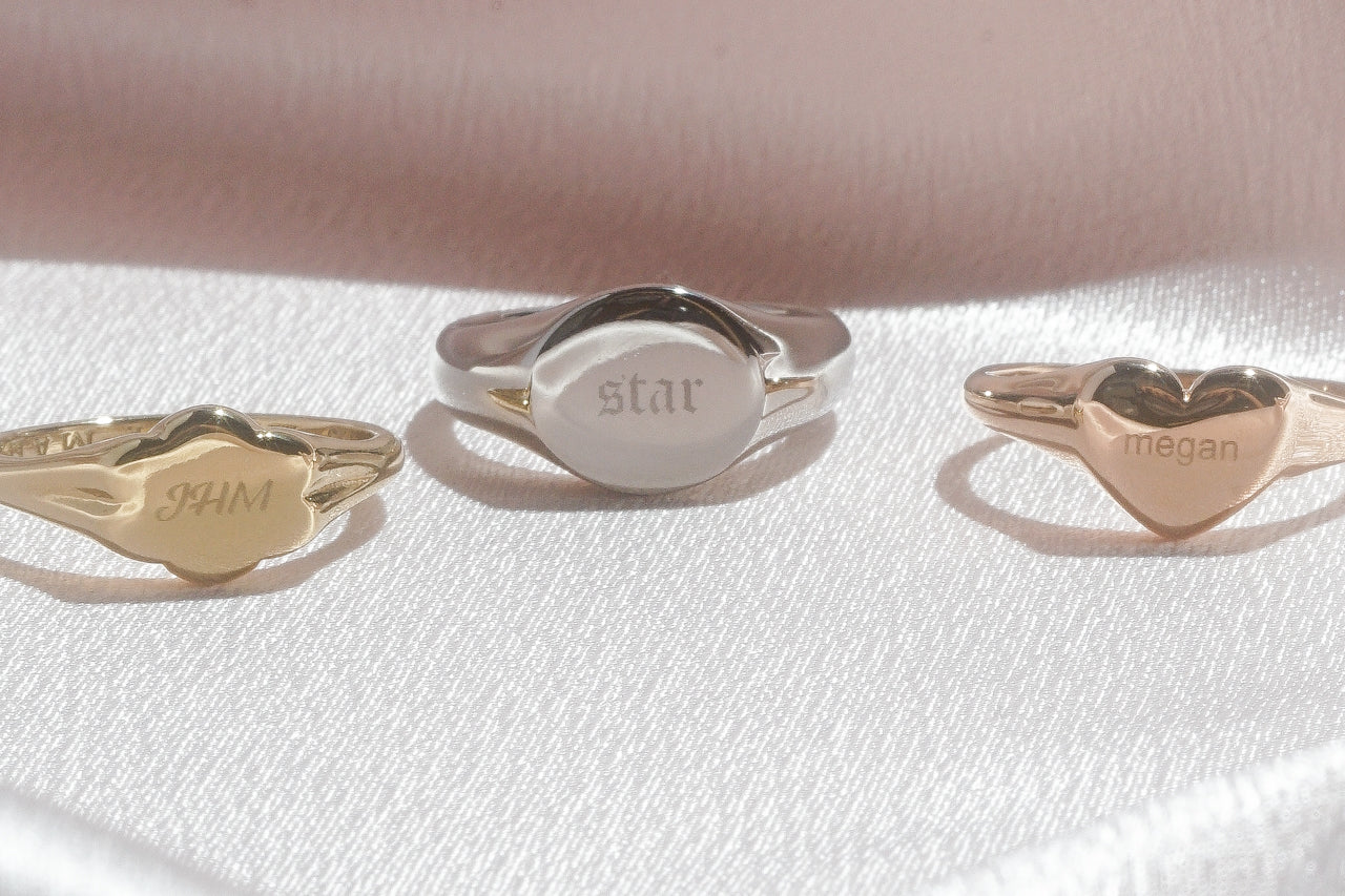 Heart Signet Ring - Image 3