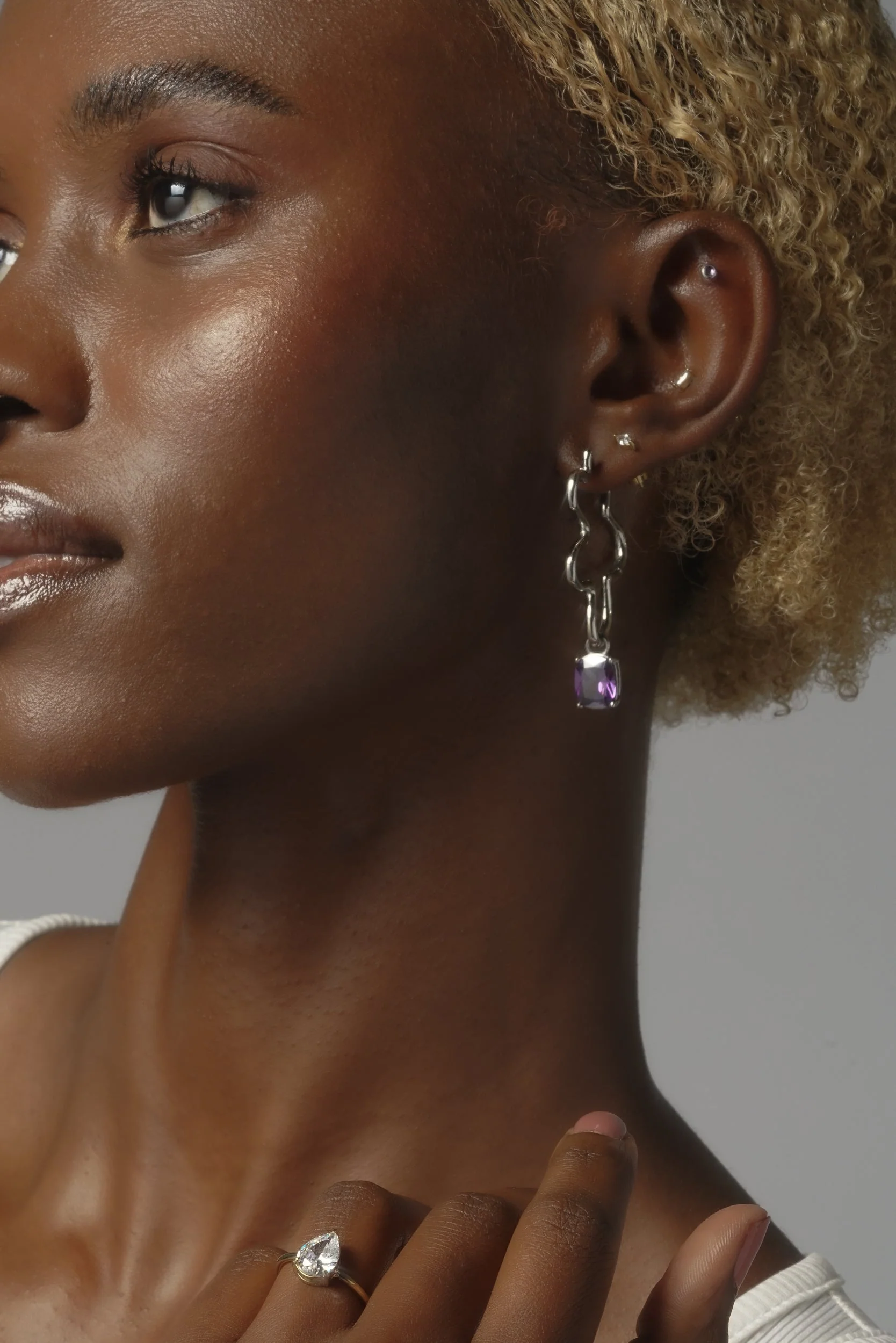 Marquis Studs (Pair) - Image 4