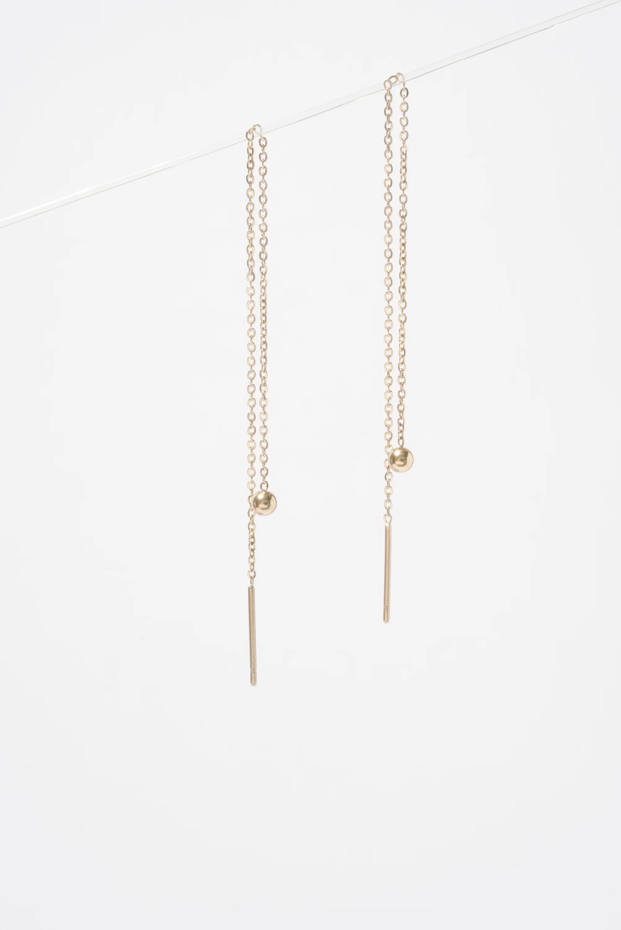 Mercury Drop Threader Earring (Single) - Image 4