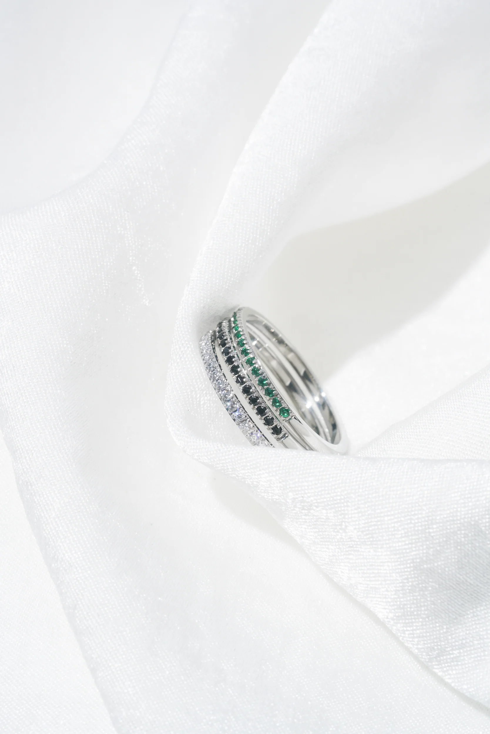 Emerald Micro Satellite Ring - Image 2