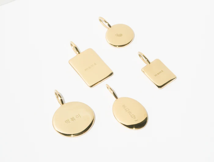 Mini Liquid Circle Pendant - Image 8