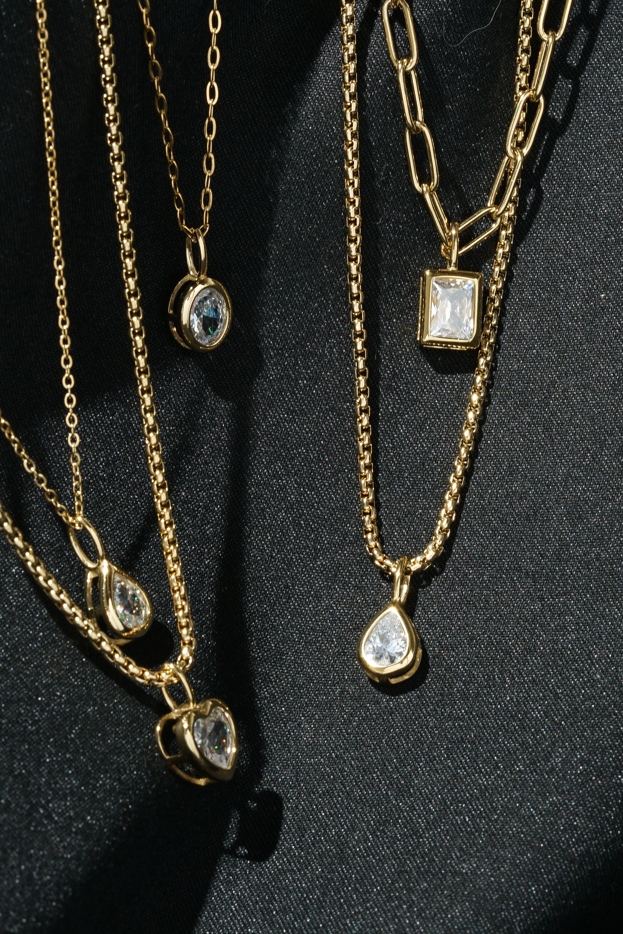 Oval Bezel Pendant - (Single) - Image 3