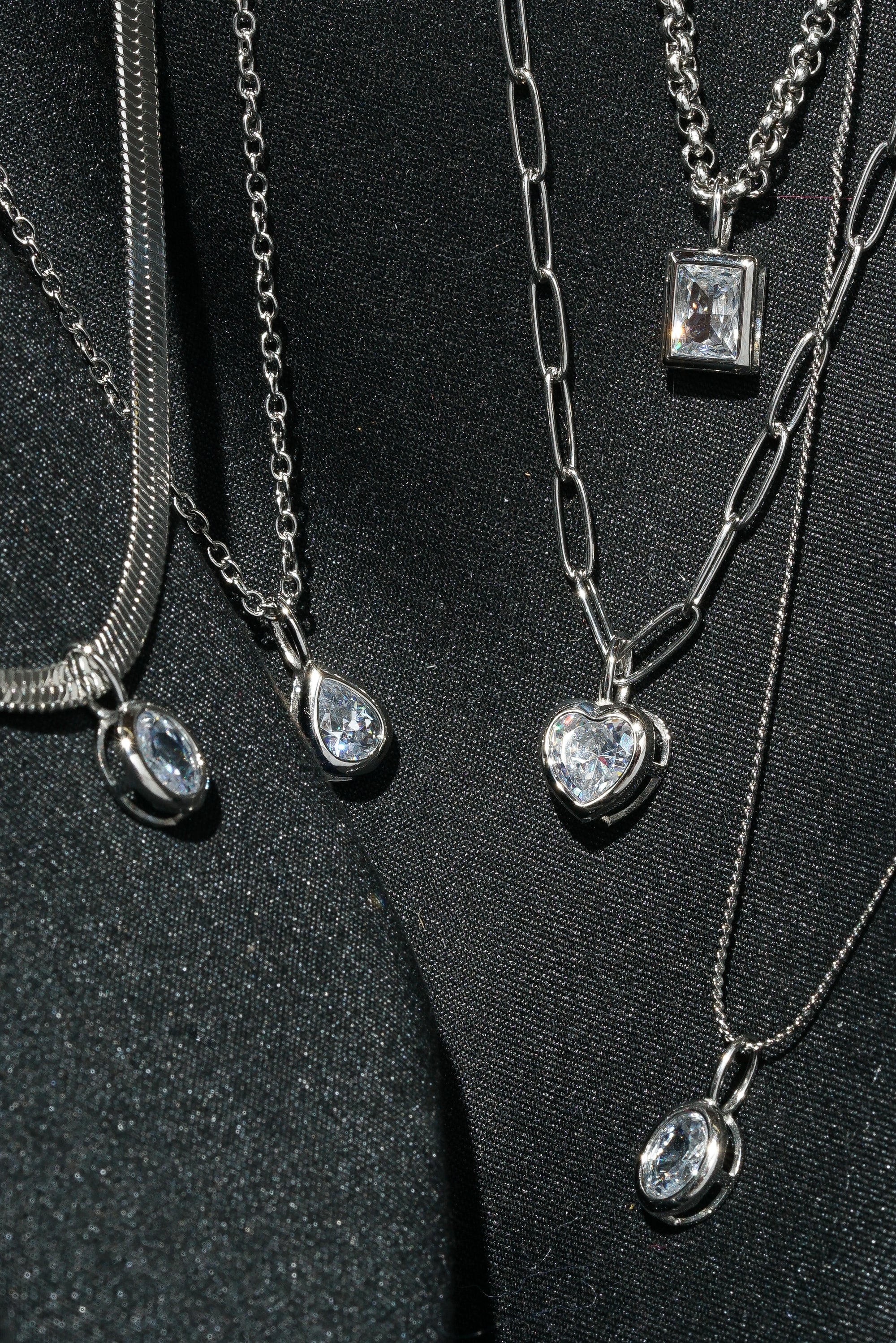 Oval Bezel Pendant - (Single) - Image 6