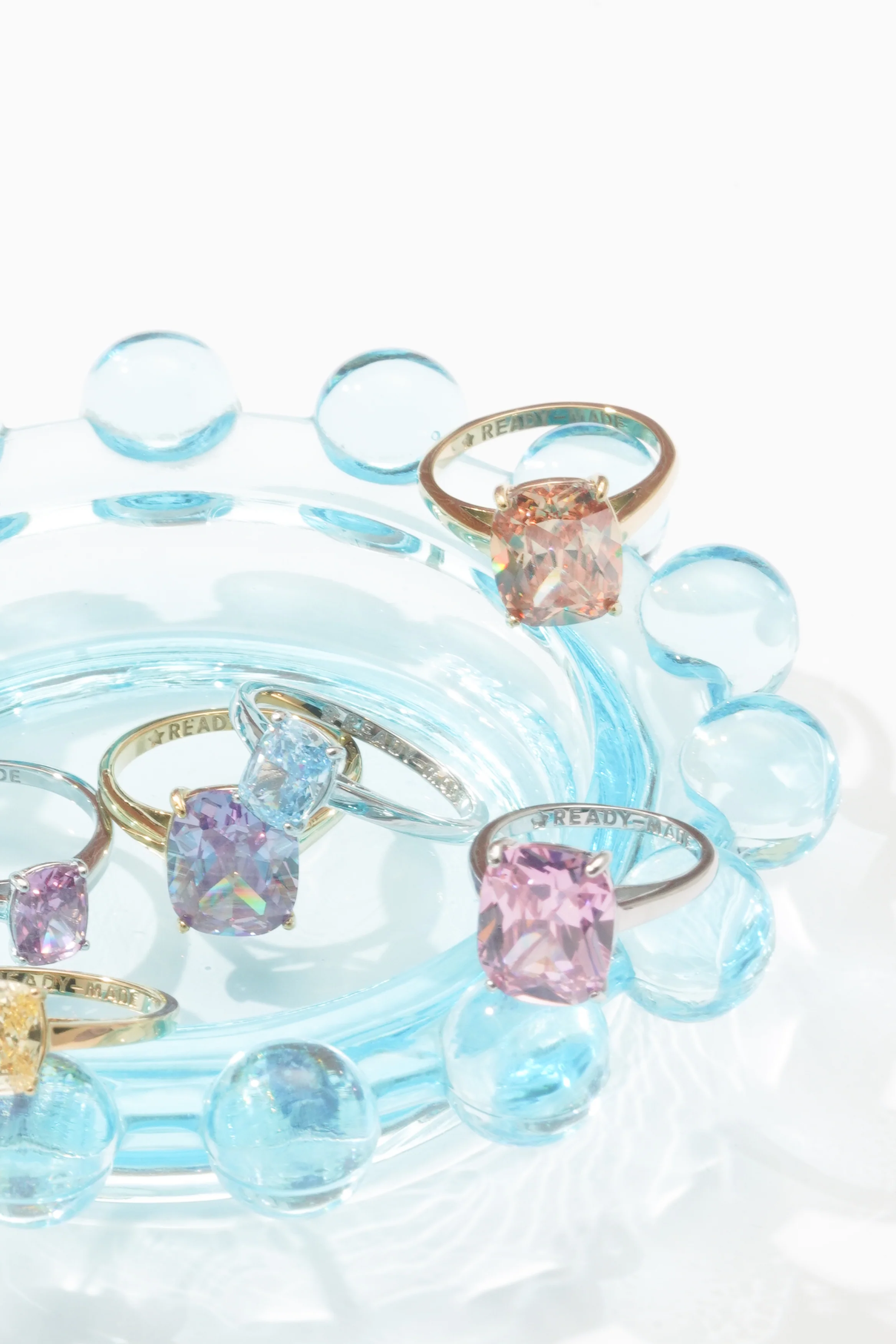 Pink Baby Cocktail Ring - Image 7