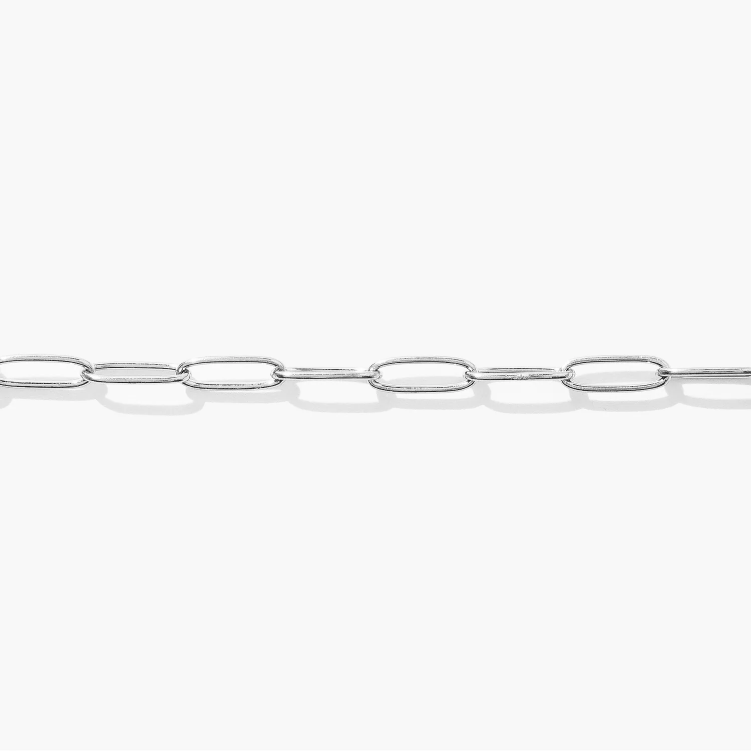 Refined Paperclip Anklet - Image 2