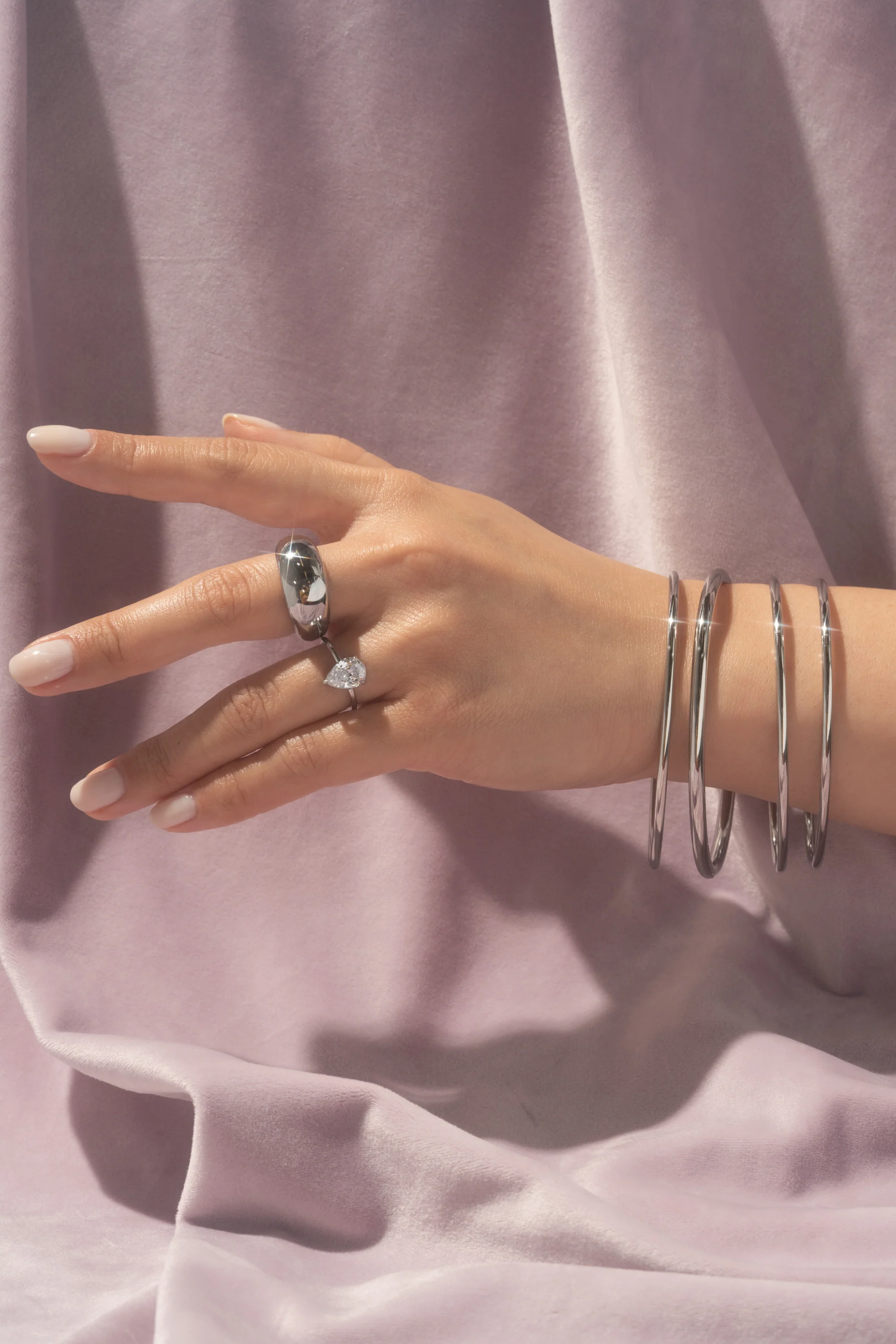 Thin Bangle - Hypoallergenic Steel - Image 12